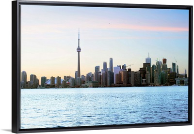 Toronto City Skyline with CN Tower