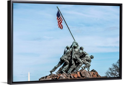 U.S. Marine Corps War Memorial in Arlington, Virginia