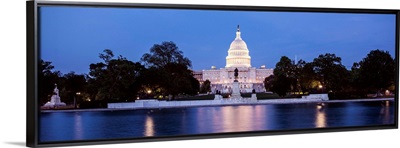 US Capitol Building Washington DC at Dusk