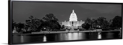 US Capitol Building Washington DC at Dusk