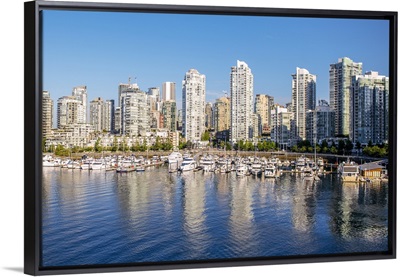 Vancouver Skyline and False Creek, British Columbia, Canada