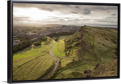 View From Holyrood Park, Edinburgh, Scotland