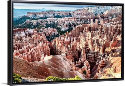 View From Sunset Point At Bryce Canyon National Park, Utah