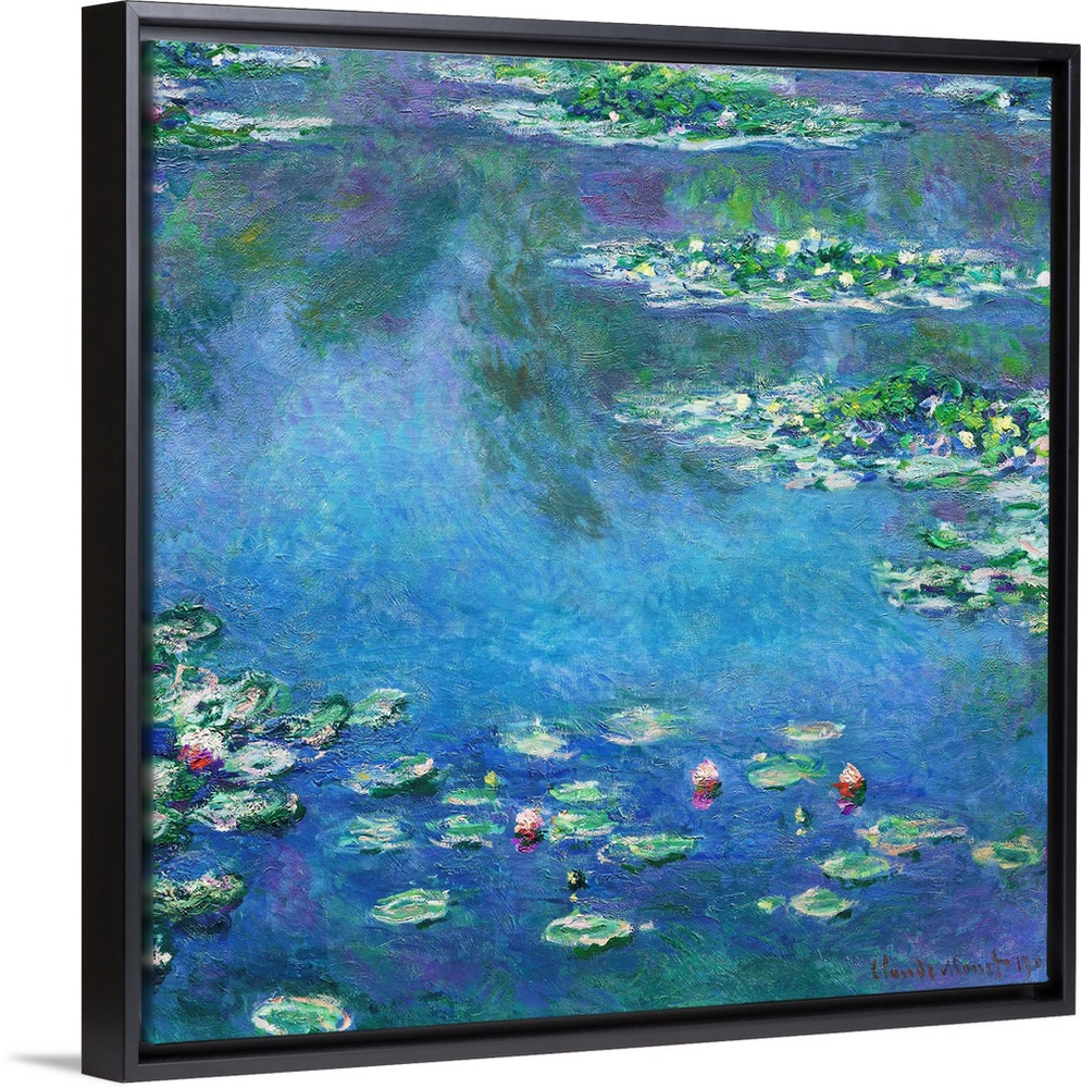 "One instant, one aspect of nature contains it all," said Claude Monet, referring to his late masterpieces, the water land...