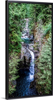 Waterfall Under Capilano Suspension Bridge, North Vancouver, British Columbia, Canada