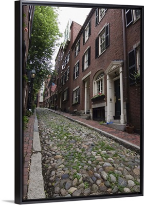 Acorn Street, Beacon Hill, Boston, Massachusetts
