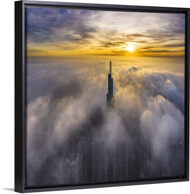 Clouds In The City, Ho Chi Minh, Vietnam