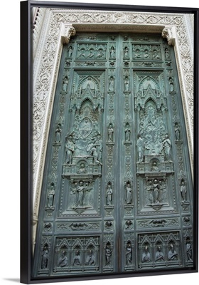 Ghiberti's door, the gates of paradise, Florence, Tuscany, Italy