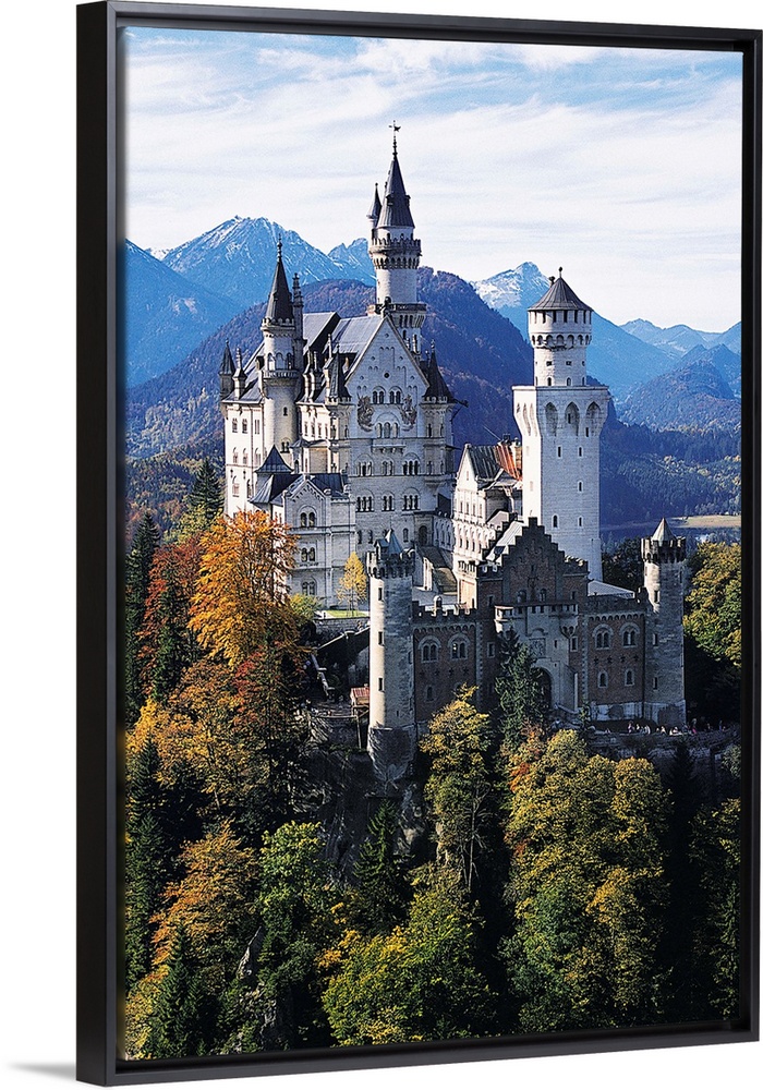 Neuschwanstein Castle, Allgau, Germany.