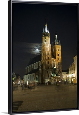 Saint Mary's Church, Main Market Square, Krakow, Poland