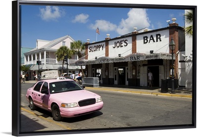 Sloppy Joe's Bar, famous because Ernest Hemingway drank there, Key West, Florida