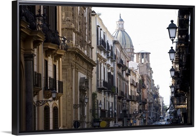 Street scene, Palermo, Sicily, Italy, Europe