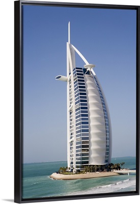The Burj Al Arab, the world's first seven star hotel, Dubai, United Arab Emirates