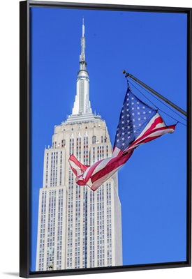 The Empire State Building In The Midtown South District, Manhattan, New York City