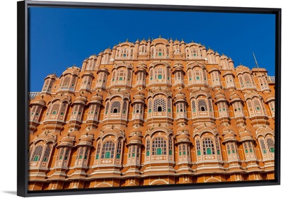 The Facade Of The Hawa Mahal, Jaipur, Rajasthan, India, South Asia, Asia