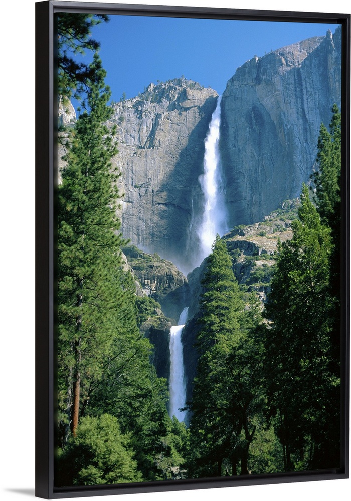 Upper and Lower Yosemite Falls, California