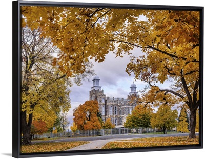 Logan Utah Temple, Tunnel of Fall, Logan, Utah