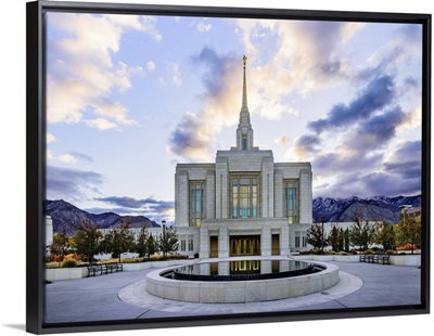 Ogden Utah Temple, Morning Light, Ogden, Utah