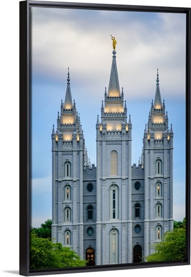 Salt Lake Temple, Just Before Sunset, Salt Lake City, Utah