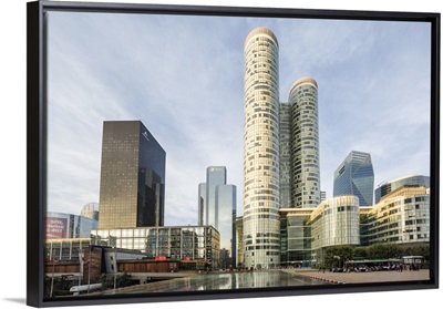 Architecture of La Defense, Paris, France