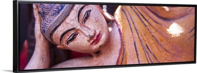 Giant Buddha leaning on her side in Burma