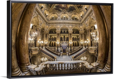 Inside the Grand Opera, Paris, France