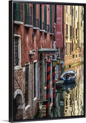 The colorful canals of Venice, Italy
