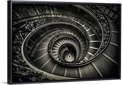 The Momo spiral staircase in the Vatican, Rome