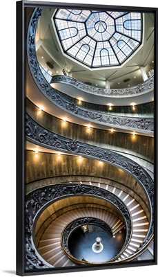 The Momo spiral staircase in the Vatican, Rome