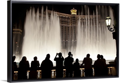 The water fountain at the Bellagio Hotel in Las Vegas, Nevada