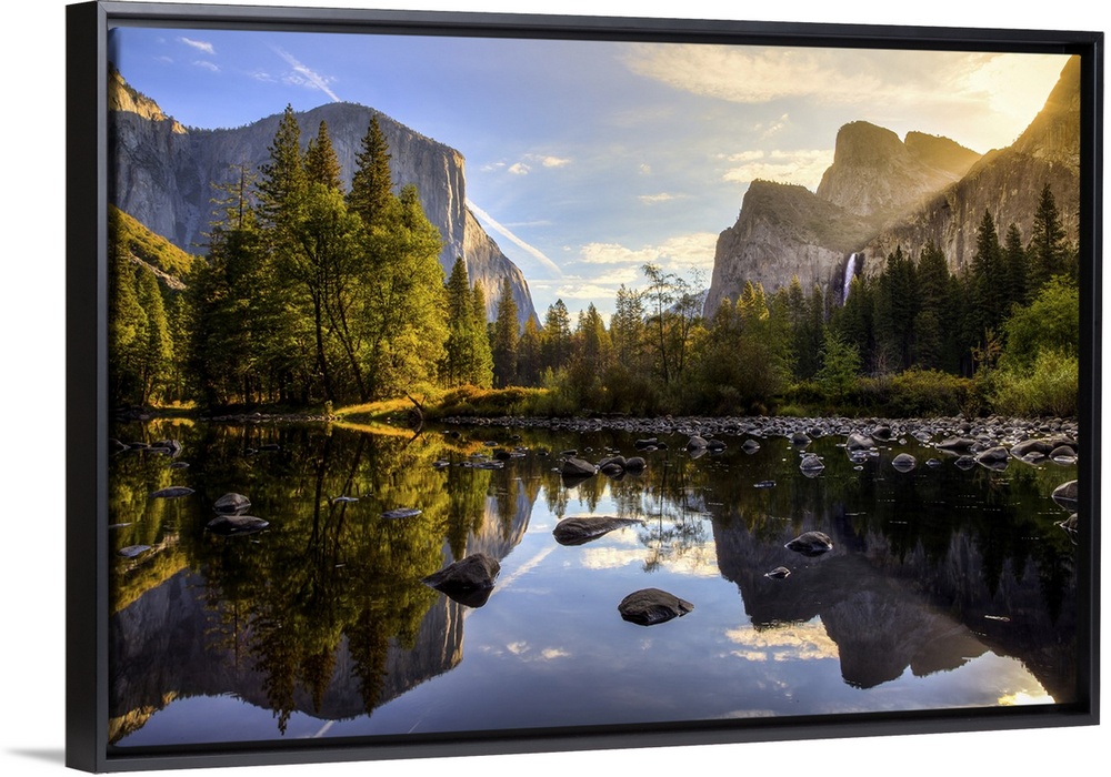 Sunrise On Yosemite Valley, Yosemite National Park, California