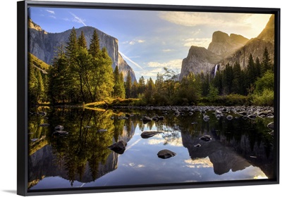 Sunrise On Yosemite Valley, Yosemite National Park, California