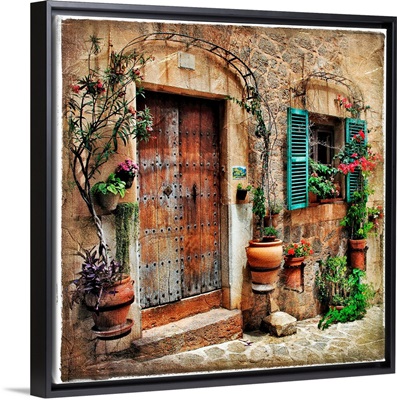 The Charming Streets Of Old Mediterranean Towns