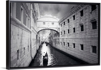 Venice - black and white photograph