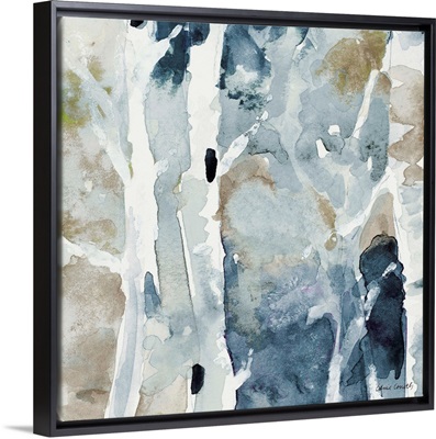 Blue Upon the Hill Square I