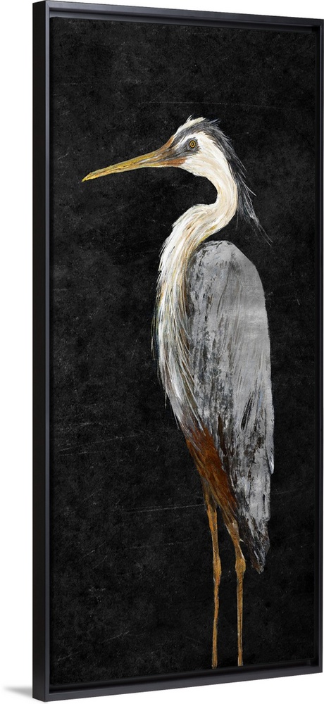 Heron on Black I