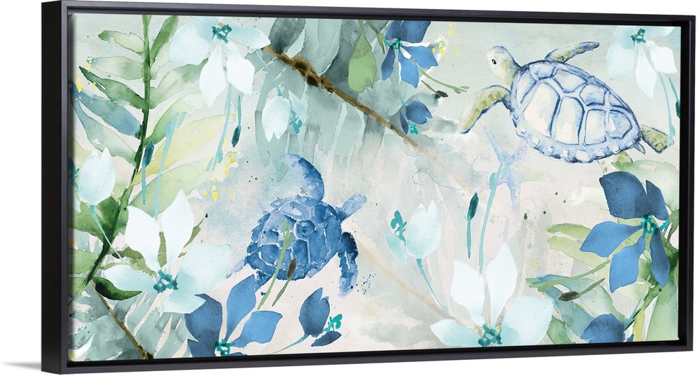 Watercolor Sea Turtles