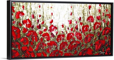 Red Poppies Landscape