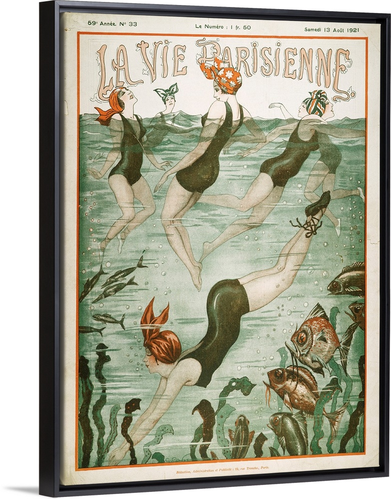 Cover of a summer issue of La Vie Parisienne, 1921.