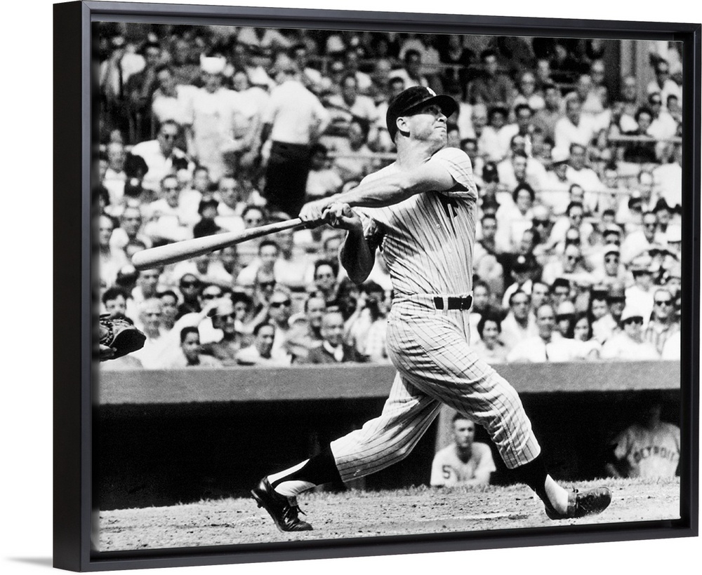 American baseball player. As a member of the New York Yankees, hitting his 49th home run of the season against the Detroit...
