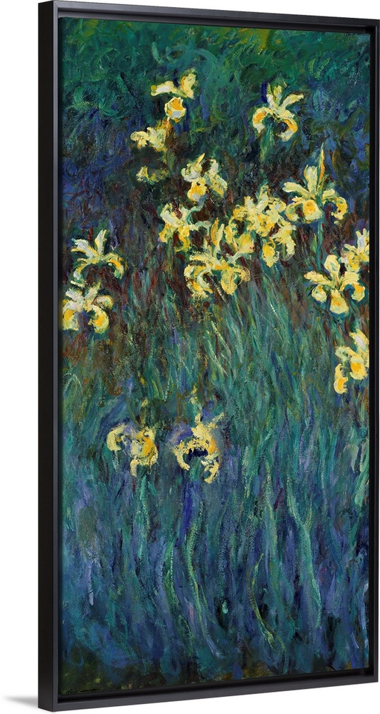 Monet, Yellow Irises. Oil On Canvas, Claude Monet, C1915.