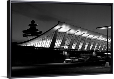 A building at Dulles International airport