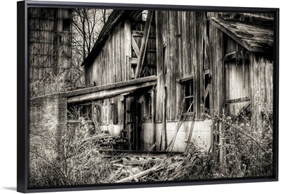 An old derelict barn