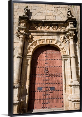 Renaissance doorway, San Mateo church, Caceres, Spain