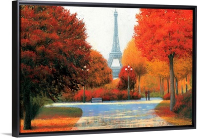 Autumn in Paris Couple