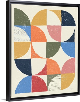 Colorful Night Sky I Retro