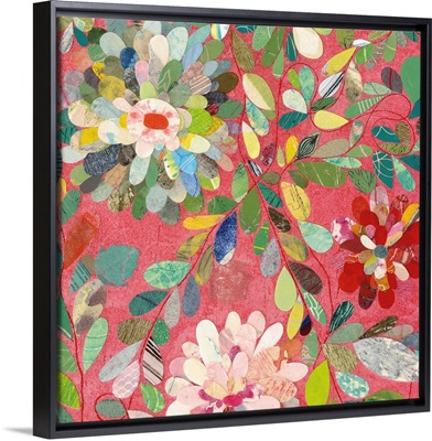 Red and Pink Dahlia III