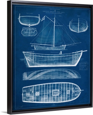 Antique Ship Blueprint II