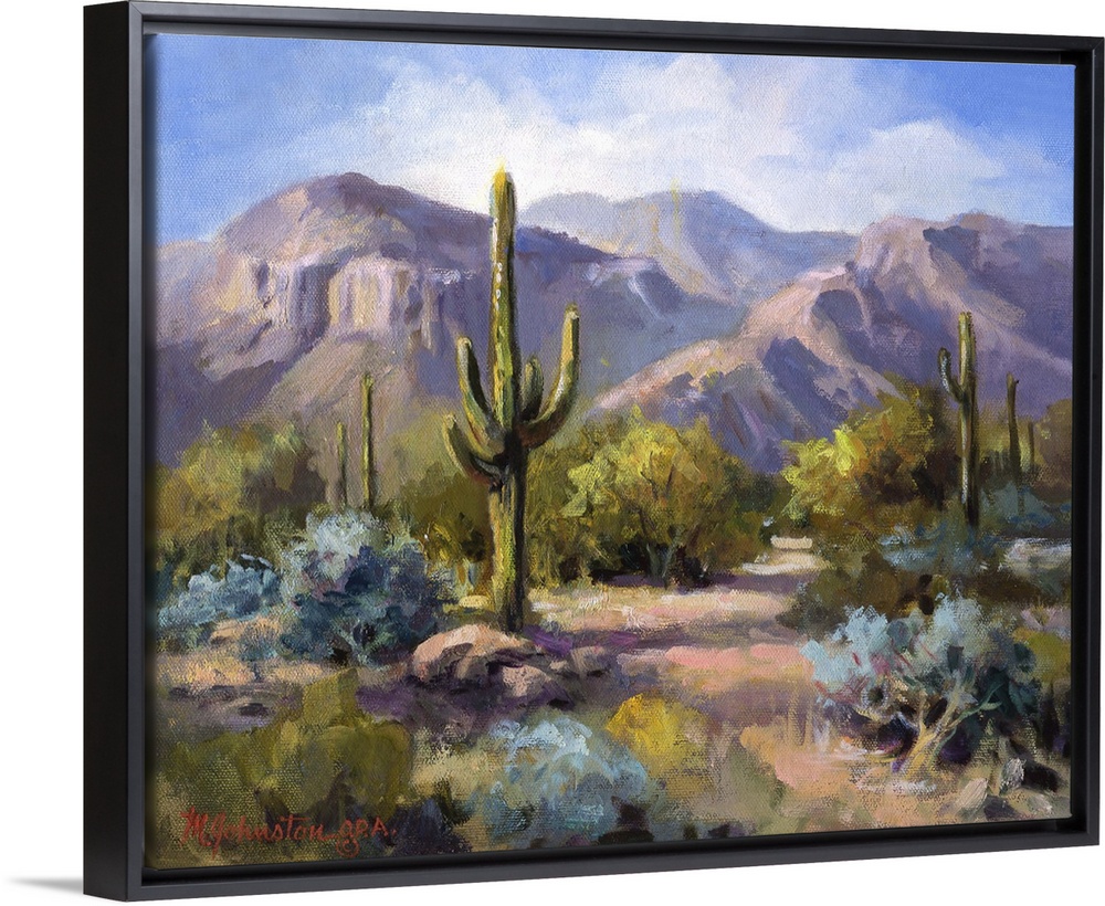 Contemporary landscape painting of the southwest.