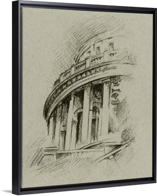 Charcoal Architectural Study I